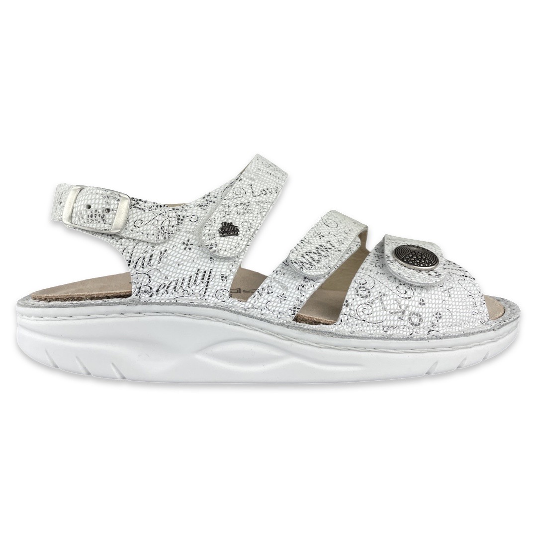 Finn Comfort Finnamic 1586 Sandaal Tiberias Bianco Words