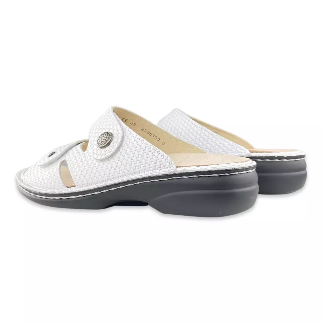 Finn Comfort Classic 2571 Slipper Torbole White