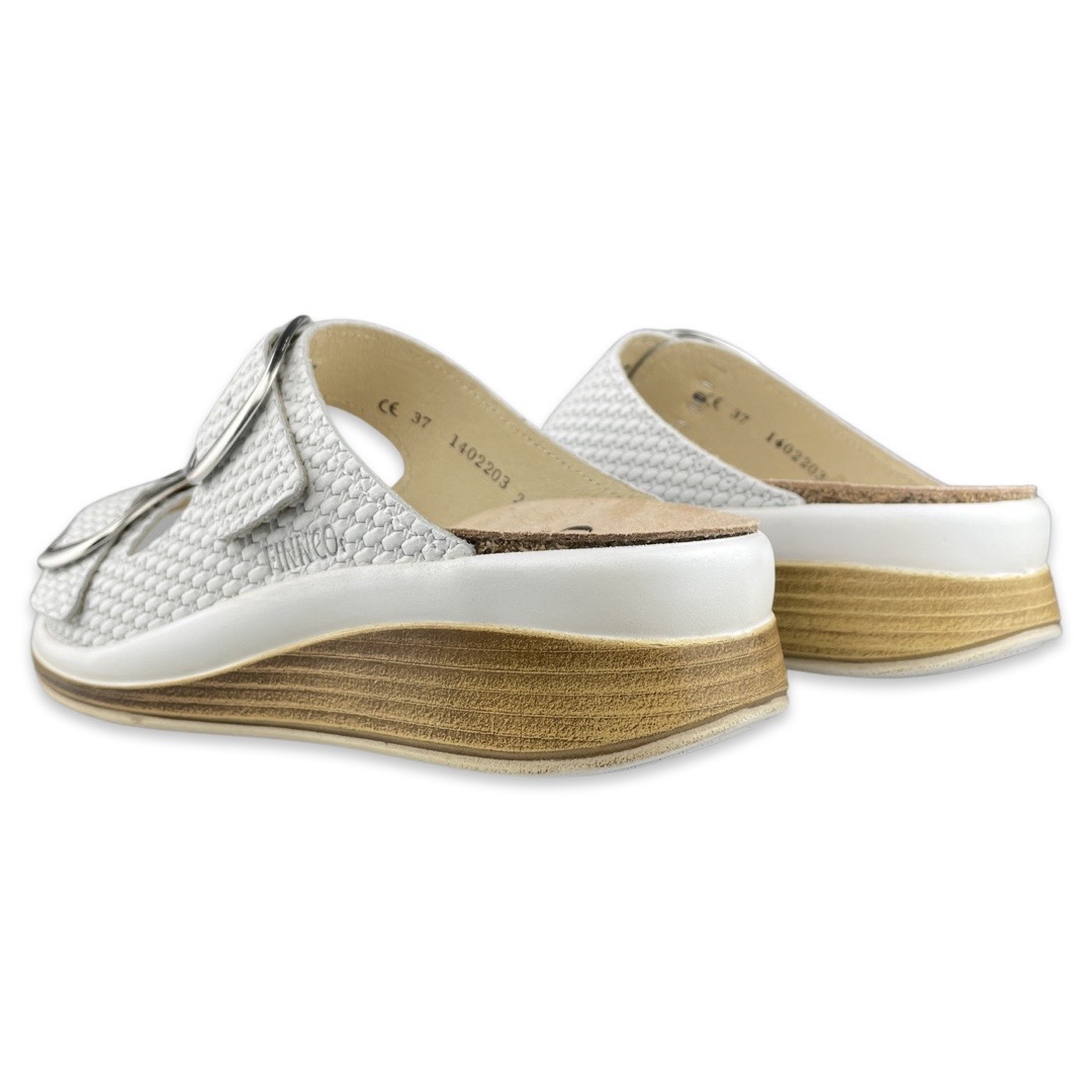 Finn Comfort Classic 2630 Slipper Curacao Wit