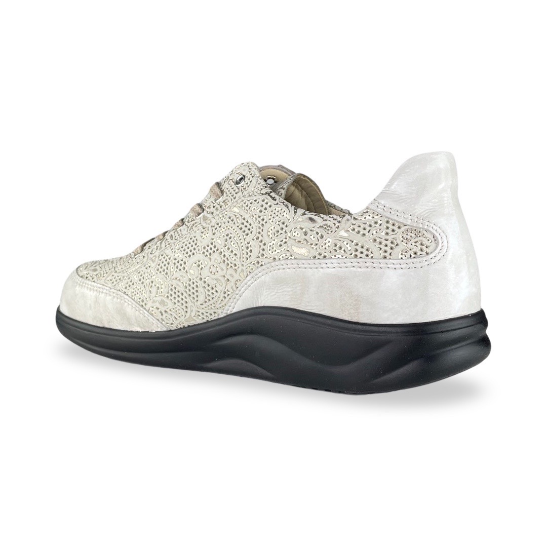 Finn Comfort Finnamic 2913 Sneaker Otaru Ivory Black