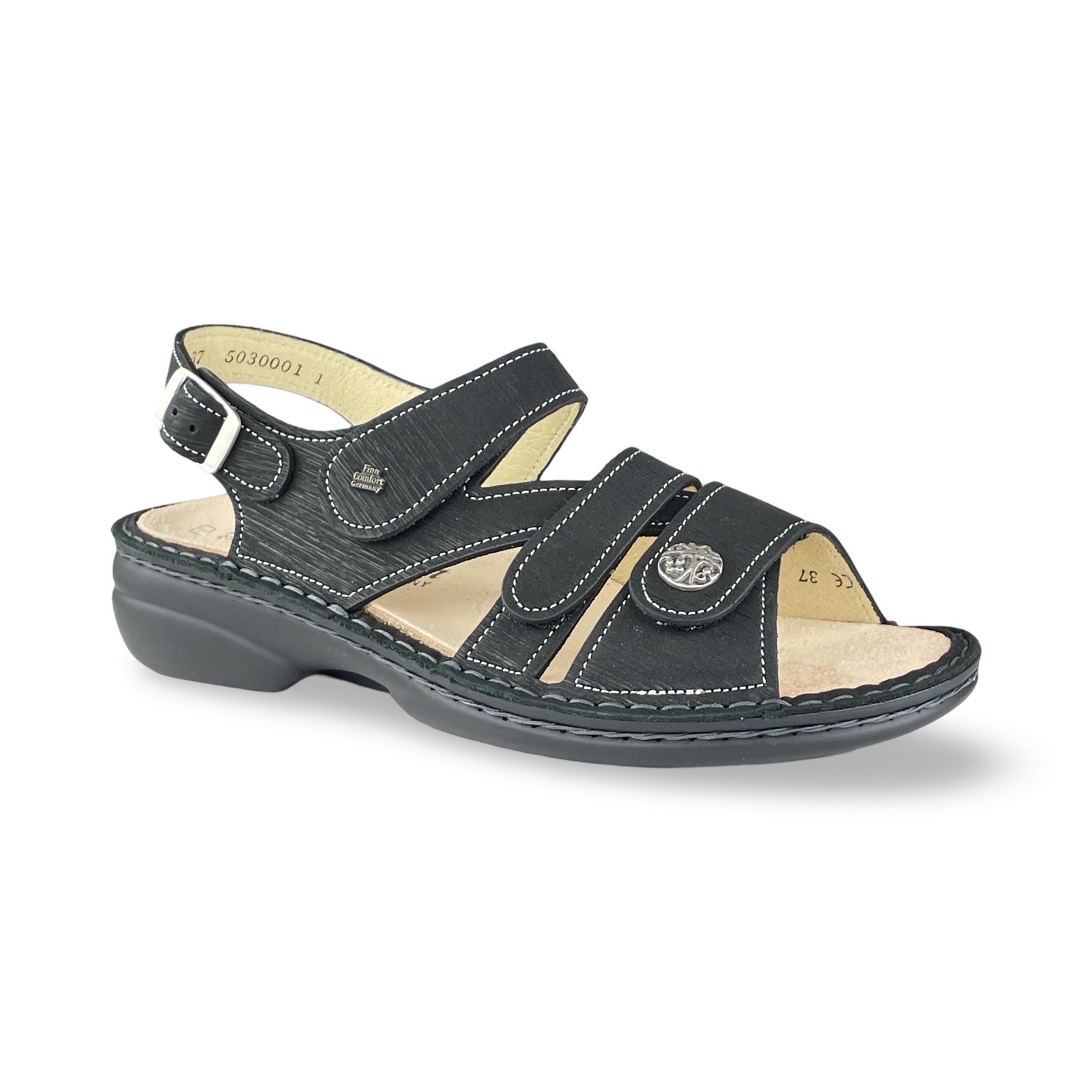 Finn Comfort Classic 2562 Sandaal Gomera Black