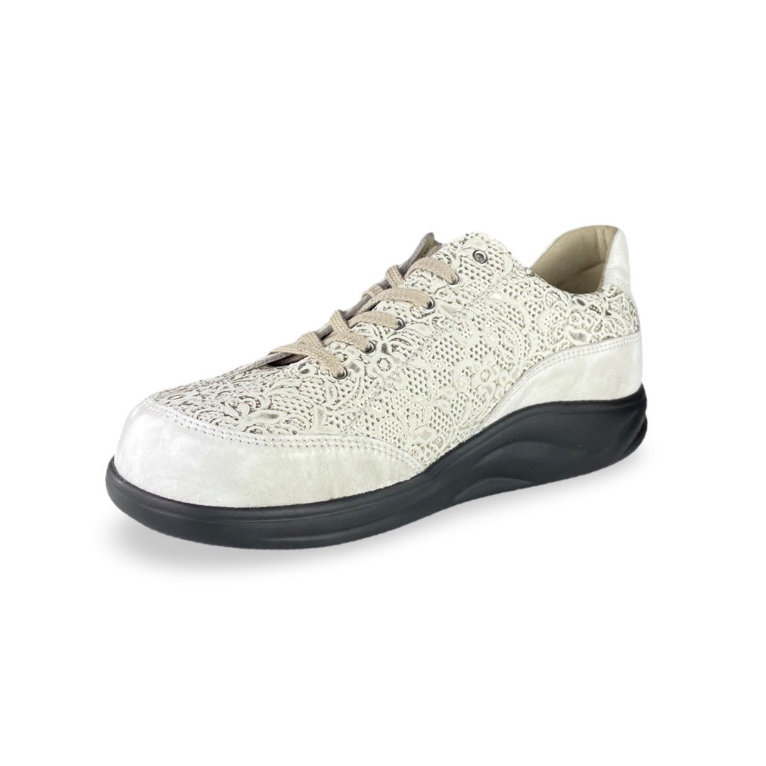 Finn Comfort Finnamic 2913 Sneaker Otaru Ivory Black